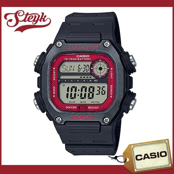 CASIO DW-291H-1B �J�V�I �r���v �f�W�^�� STANDARD �X�^���_�[�h �����Y ���b�h �u���b�N