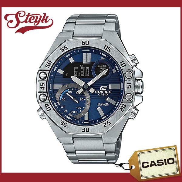 CASIO ECB-10D-2A �J�V�I �r���v �A�i�f�W EDIFICE �G�f�B�t�B�X ���o�C�������N �����Y �V���o�[ �u���[