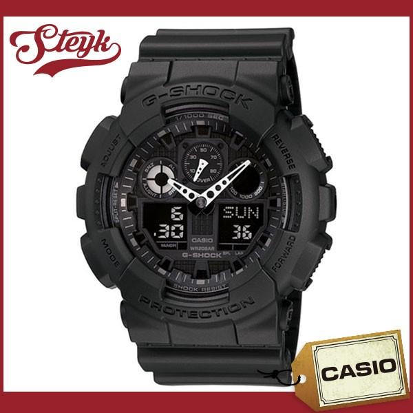G-SHOCK CASIO GA-100-1A1 カシオ 腕時計 Gショック アナデジ : STEYK
