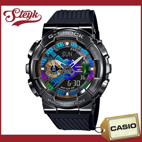 G-SHOCK CASIO GM-110B-1A カシオ 腕時計 アナデジ Gショック メンズ