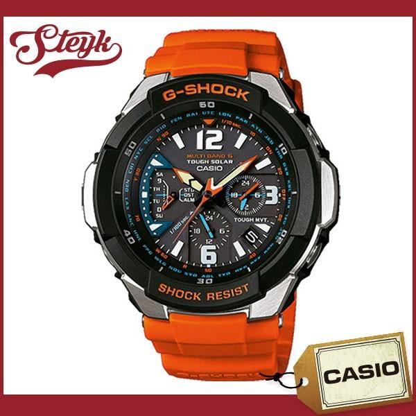 CASIO GW-3000M-4A カシオ 腕時計 アナログ G-SHOCK　SKY COCKPIT メンズ オレンジ　ブラック　シルバー