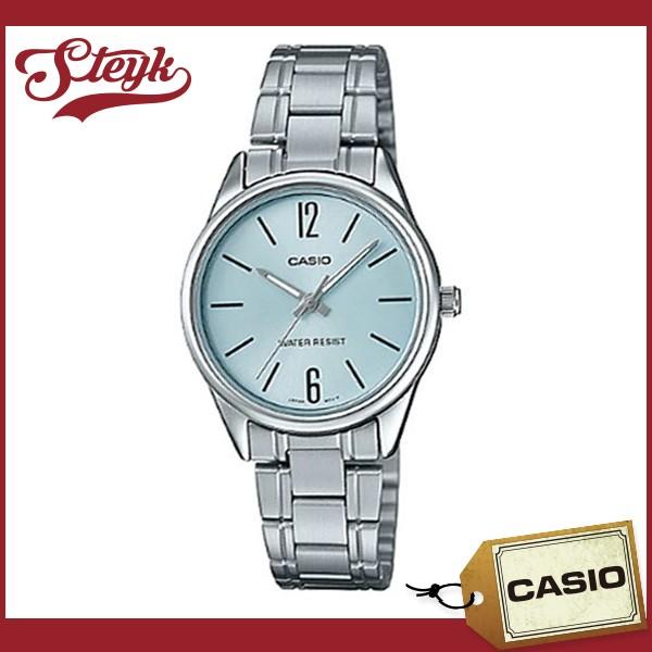 CASIO LTP-V005D-2B �J�V�I �r���v �A�i���O �X�^���_�[�h ���f�B�[�X �X�J�C�u���[ �V���o�[