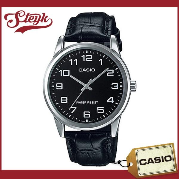 CASIO MTP-V001L-1B  �J�V�I �r���v �A�i���O �����Y