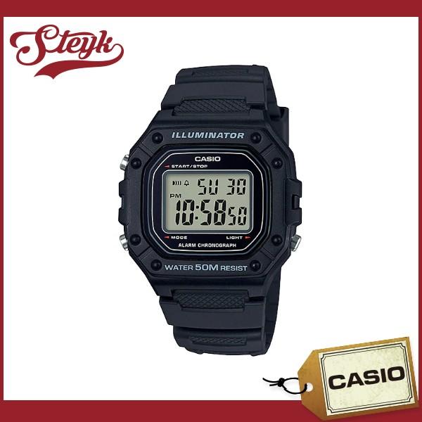 CASIO W-218H-1A  JVI rv CASIO STANDARD JVI X^_[h `[vJVI `vJV fW^  Y