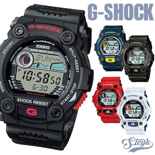 17日23:59までポイントUP! CASIO G-7900A カシオ 腕時計 デジタル G-SHOCK ジーショック メンズ ブラック レッド  ブルーグレー カーキ ホワイト ネイビー