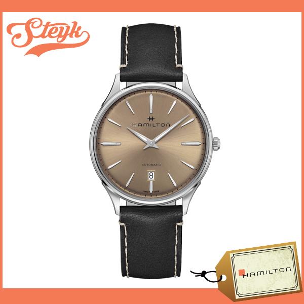 HAMILTON H38525721 �n�~���g�� �r���v �A�i���O Jazzmaster �����Y �x�[�W�� �u���b�N