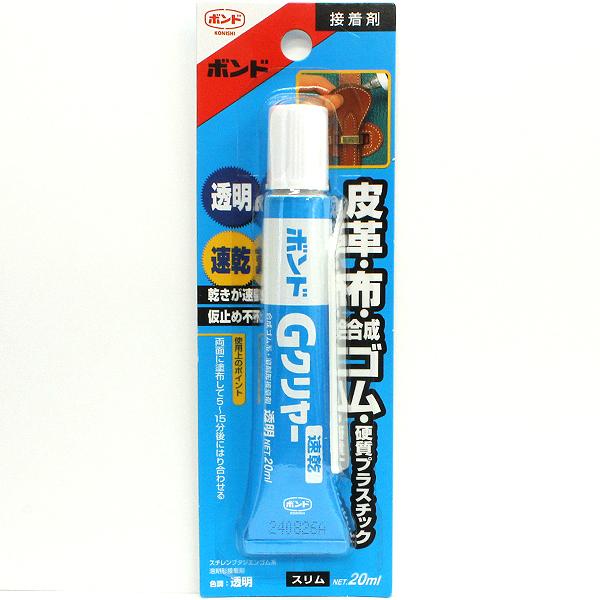 ■生産地：日本■素材・成分：SBR系溶剤形レザークラフト・かばん作り・フラワーアレンジメントの接着に透明で美しい仕上がり。風合いそのまま皮革・合成ゴム・布の接着に最適です。