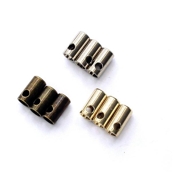 4mm×8mm横穴キャップ 100個 ストラップ用金具 ハンドメイド素材 4mm×8mm横穴キャップ 100個 ストラップ用金具 ハンドメイド素材