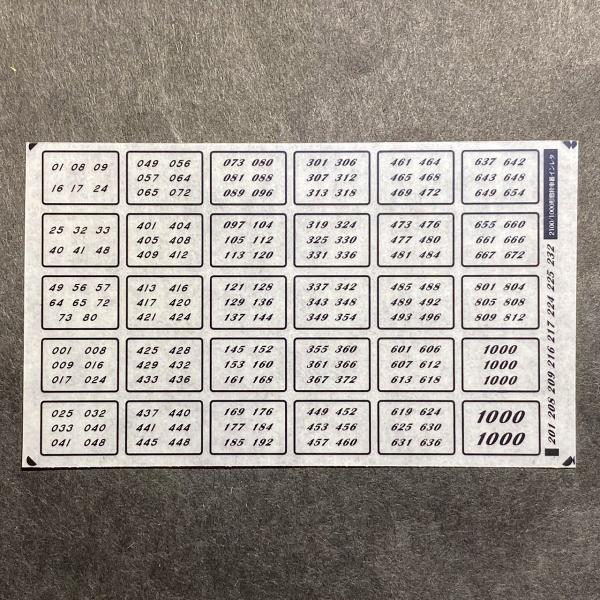 ☆★実車増備に伴い2019年11月に仕様を変更しました★☆2100形車体更新車の車端部にある開閉可能に改造された窓を再現したNゲージ用Nゲージ（1/150スケール）用インレタです。基本的にGM製に準拠しております。KATOは窓が大きいので使...