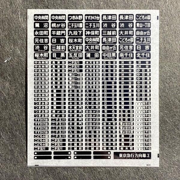 急行東海◎方向幕◎レア◎ 急行東海◎方向幕◎レア◎ 東武8000系(東上線) - 方向幕画像 / 方向幕