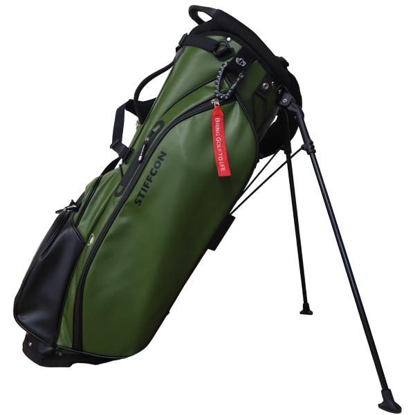 bagjack golf キャディバッグ　オリーブ　カートバッグ　新品未使用 GOLF STAND BAG_OLIVE NOCTURNE / スタンドキャディバッグ オリーブ