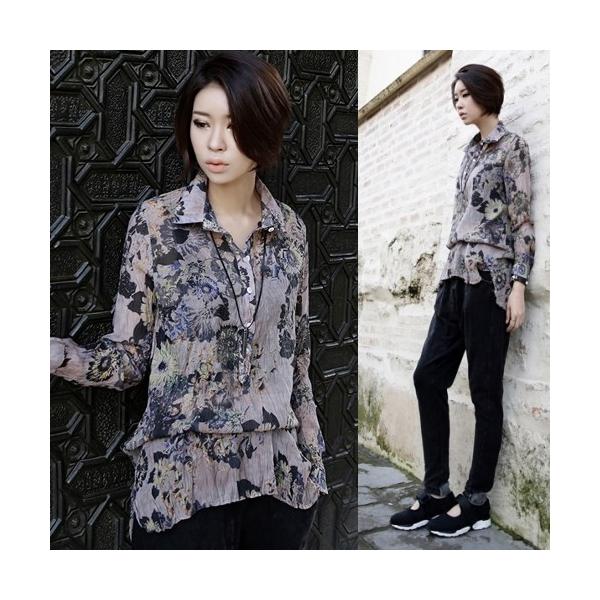 シャツ ブラウス 長袖 花柄 個性的 春 モード系 個性的 40代 ファッション エモ系 レディース Buyee Buyee 提供一站式最全面最專業現地yahoo Japan拍賣代bid代拍代購服務 Bot Online