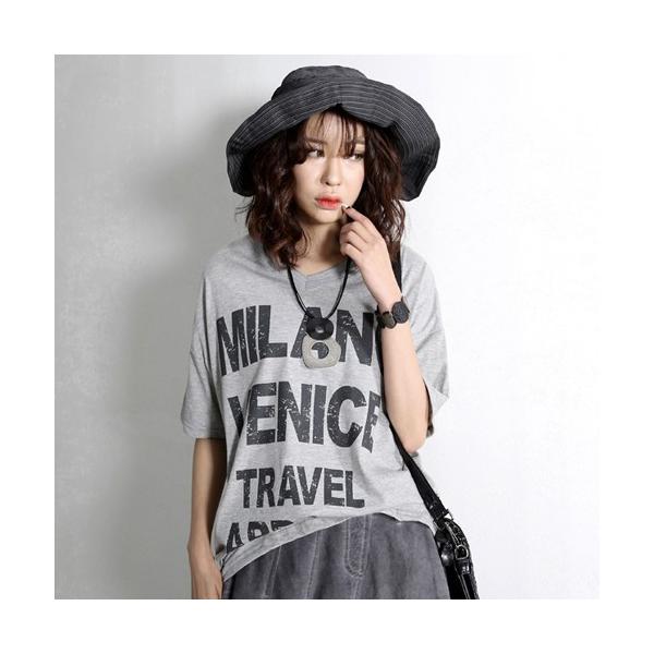 Tシャツ レディース トップス 半袖 プリント 春 17 モード系 個性的 40代 ファッション エモ系 Buyee Servicio De Proxy Japones Buyee Compra En Japon