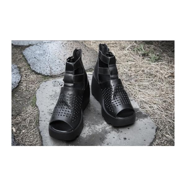 サンダル レディース 厚底 メッシュ 本革 レザー 春 18 モード系 個性的 40代 ファッション エモ系 Alicegohome Buyee Buyee Japanese Proxy Service Buy From Japan Bot Online