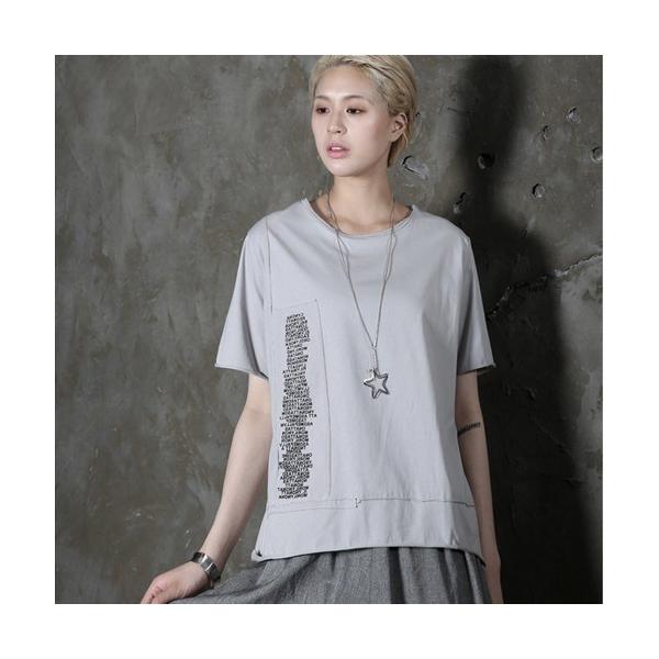 Tシャツ レディース 半袖 個性的 トップス 夏 18 モード系 個性的 40代 ファッション エモ系 Buyee Buyee 日本の通販 商品 オークションの代理入札 代理購入