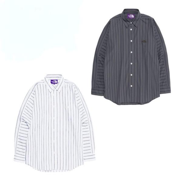 THE NORTH FACE PURPLE LABEL Striped Field Shirt N24FG005 