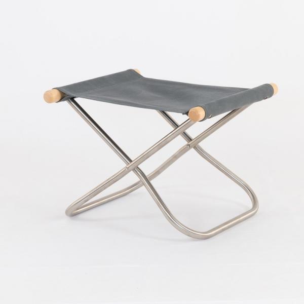 【Nychair X Ottoman】1986年 グッドデザイン賞 受賞ニーチェアエックス オットマン・木部カラー/ナチュラル・張地/グレー