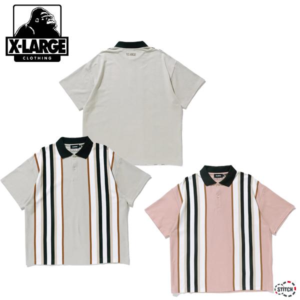 XLARGE（エクストラ ラージ） セール JACQUARD KNIT POLO SHIRT