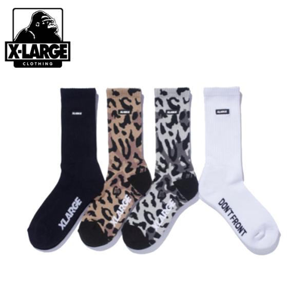 XLARGE（エクストラ ラージ） SQUARE LOGO SOCKS 101261054006