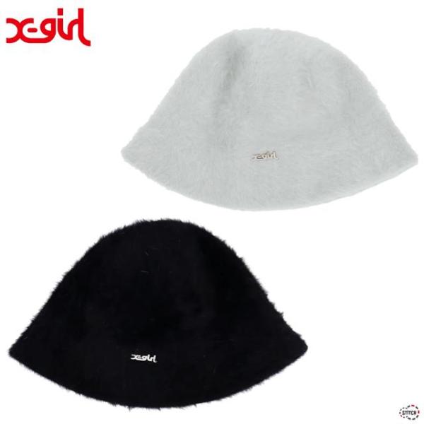 X-girl（エックスガール） セール FEATHERYARN HAT 105234051004