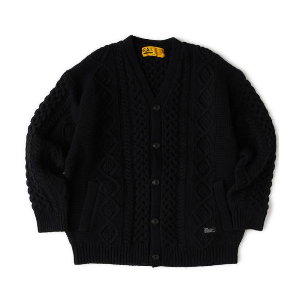 FAT F.A.T. ARANGAN F32520-KN04 BLACK BIGシルエット