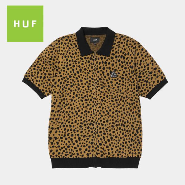 HUF（ハフ） セール INSTINCT BOWLING SWEATER KN00494 フルジップ