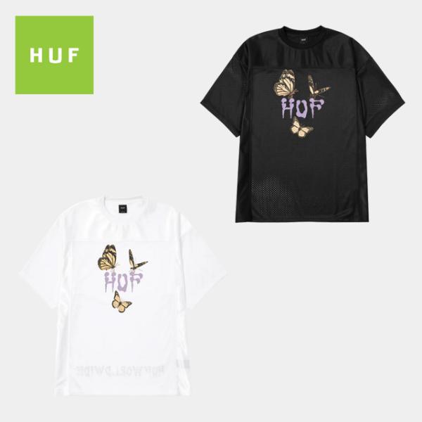 HUF（ハフ） セール 正規取扱店 FLY TRAP MESH CREW KN80123 フライト