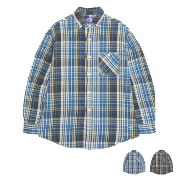 THE NORTH FACE Purple Label Flannel Plaid Field Shirt N26FG048 | 正規取扱店