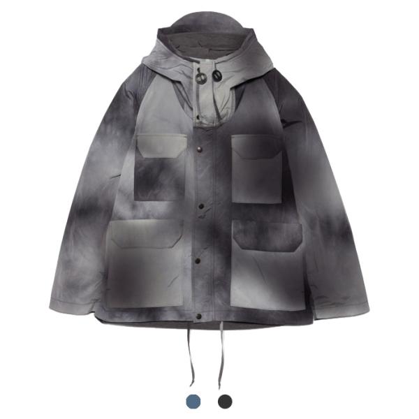 THE NORTH FACE PURPLE LABEL Uneven Dyed Field Mountain Parka