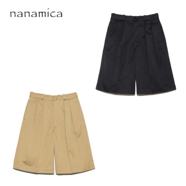 nanamica（ナナミカ） セール Double Pleat Chino Shorts SUDS401