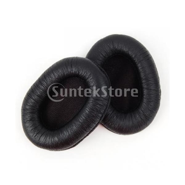 説明： カラー：ブラック人工皮革で作られた高弾性、耐久性とソフト耳の泡は、あなたのヘッドフォンの低音性能が向上しますあなたの耳のための快適ソニーMDR-7506 MDR-V6との互換性外形寸法（約）：3 3/4インチ（97ミリメートル）の長...