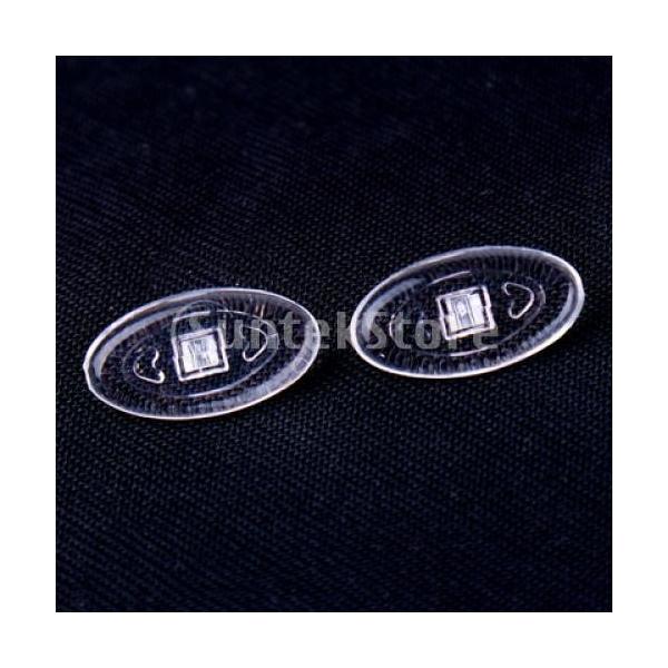 特徴：  100％のブランド新たな高品質結晶シリコンで作るスタイルでネジ形状：オーバル パッケージに含まれるもの：  25ペア鼻パッド...