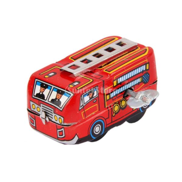 クラシック レトロ おもちゃ 玩具 コレクション 飾り 装飾 機械式 贈り物 おもちゃ ねじまき式 ぜんまい仕掛け 消防車 Buyee Servicio De Proxy Japones Buyee Compra En Japon