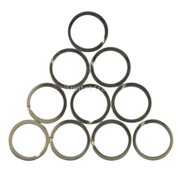 概要： 頑丈で耐久性の鍵リングの多くなどの工芸品、余分なキーのためのグレート外径：約。 28ミリメートル内径：約。 22ミリメートル厚さ：約。 2ミリメートル素材：nileのメッキ金属カラー：シルバー パッケージに含まれるもの：  12Xス...