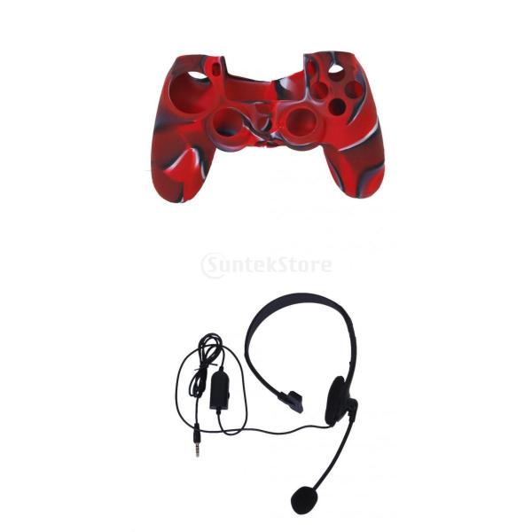 ソニーps4コントローラー用のマイク付きスキンケースカバー ヘッドホンイヤホン Buyee Buyee Japanese Proxy Service Buy From Japan Bot Online