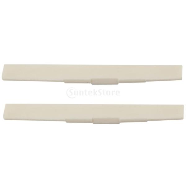 説明:交換用のボーンブリッジサドルポータブルで使いやすい天然の骨でできており.安価なプラスチック部品よりも優れた音色を提供できますクラシックギターと互換性がありますサドルサイズ(L x W x H):約80 x 3 x 9mm /  x  ...