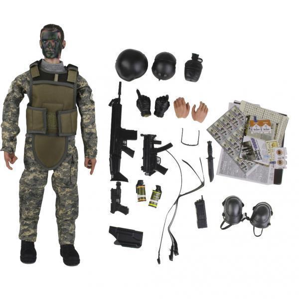 1 6警察兵士 12インチ アクション フィギュア 2セット Stkショップ 通販 Yahoo ショッピング