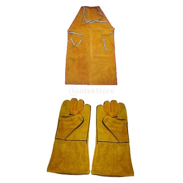 説明:牛革革は.耐久性.器用さ.耐摩耗性.快適さ.断熱性をうまく組み合わせて.火花からあなたを守ります.溶接.防滴.耐熱.その他の安全な作業場に適用できます.範囲:電気溶接.切断.鋳造.旋盤.鋼.製錬.アルミホイルゴールデンネックレザーの2...