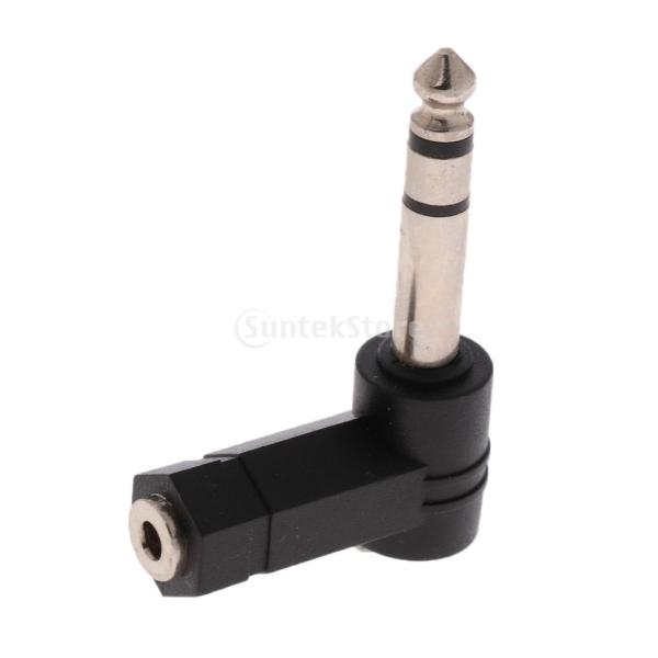 Fenteer USBギターケーブル 6.35mm〜3.5mm M/Fオーディオコネクタ USBポート モノラルM/Mギターベースケーブル