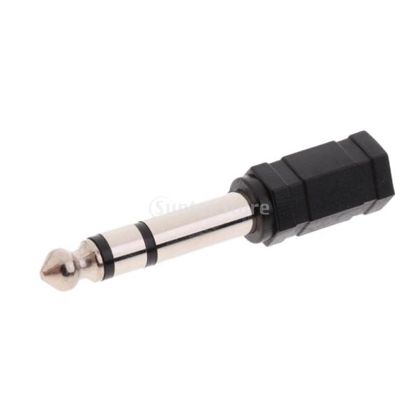 Homyl 3.5mm〜3.5mm M/F AUXオーディオケーブル 5 x 6.5mm〜3.5mm M/F MICオーディオアダプタ