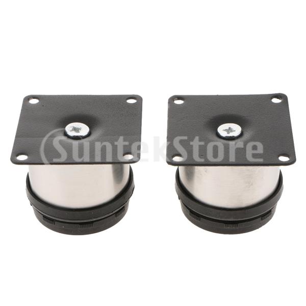 説明:頑丈で耐久性のあるステンレス鋼は.大きな重量に耐えることができます.  5/6/8/10/12/15/18/20/25/30 / 35cm. 丸い脚の直径:5cm / 2インチ.調節可能な高さの範囲:0-15mm / 0-0.6インチ...