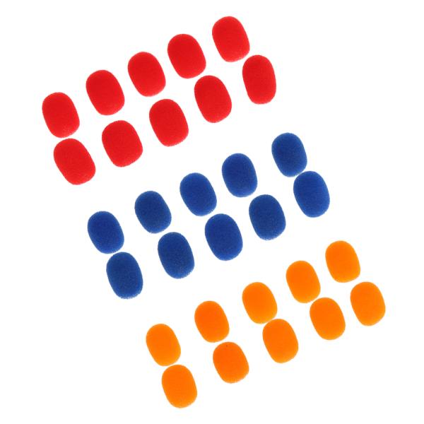 説明:lavailerラペルヘッドセットマイク用のプロ用マイクフロントガラスフォームスポンジ.風の干渉や歌手の唾からマイクを保護できます.防塵.洗える.耐久性があり.使い勝手が良いです.ヘッドセットスピーカー.ラペルマイク.小型ハンドヘルド...