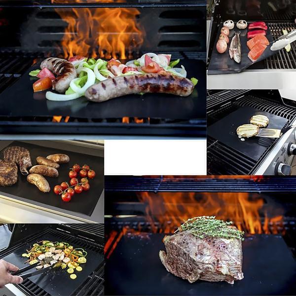 5ピース 個bbqグリルマット再利用可能なベイクシート耐性テフロン肉バーベキューノンスティック Buyee Servicio De Proxy Japones Buyee Compra En Japon