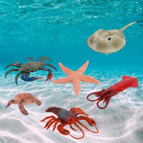 幼児の子供のための海洋生物の動物のおもちゃの誕生日プレゼントのコレクション 知育玩具 独特な店 Www Casascordeiro Com Br