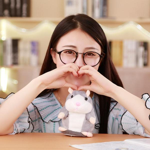 ホットセール 10個かわいいおしゃべりハムスターマウスぬいぐるみノベルティスピーキングサウンドレコード ぬいぐるみ Folliq4 Com