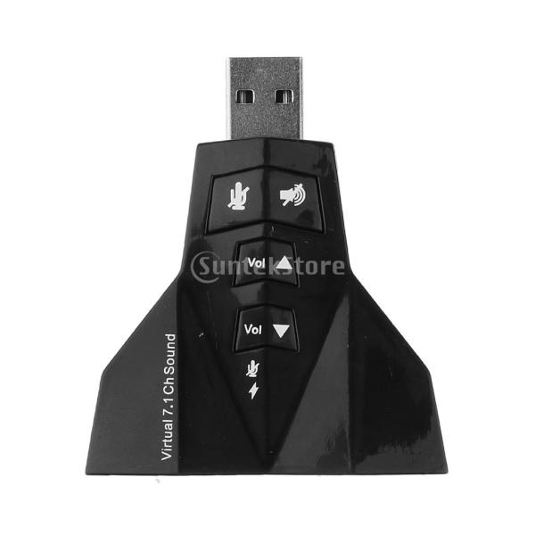 外付け バーチャル 7 1 Ch Usb 2 0 3d オーディオ サウンド カード ラップトップ マイクアダプタ用 Buyee Buyee Japanese Proxy Service Buy From Japan Bot Online