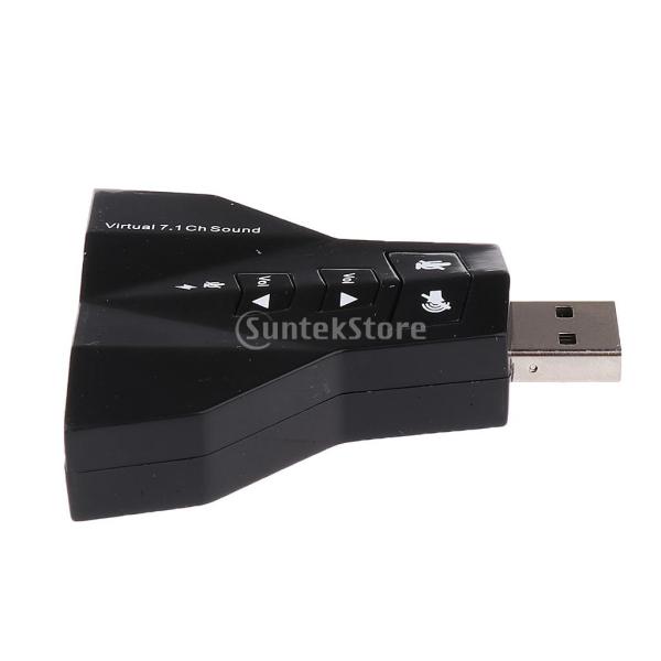 外付け バーチャル 7 1 Ch Usb 2 0 3d オーディオ サウンド カード ラップトップ マイクアダプタ用 Buyee Buyee Japanese Proxy Service Buy From Japan Bot Online