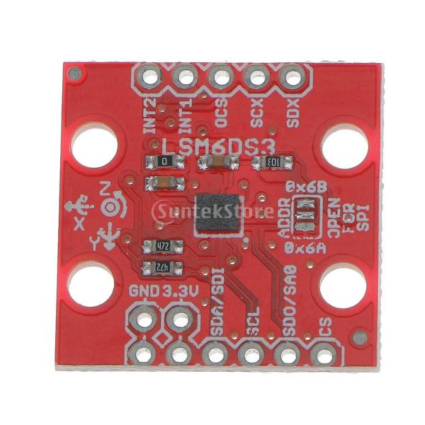 LSM6DS3 (3軸)ジャイロセンサ (3軸)慣性6DOFモジュール IIC / SPI
