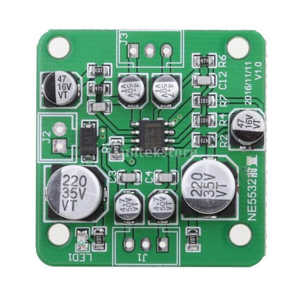 説明:これはプリアンプのNE5532で、4558、LM833、LT1057、AD827、OPA2604の代わりに使用できます... 音を5倍に拡大します。 オーディオ品質を向上させます。 サイズ：約36.5x35.2mm / 1.4x1.4...