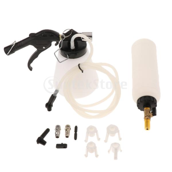 説明:4つのマスターシリンダーアダプターを備えた空気圧ブレーキフルードブリーダー90〜120 PSIブレーキフルードブリーダーは.エアコンプレッサーと連動してブレーキブリードをすばやく支援します.一人で簡単にできる工具ブレーキブリーディング...